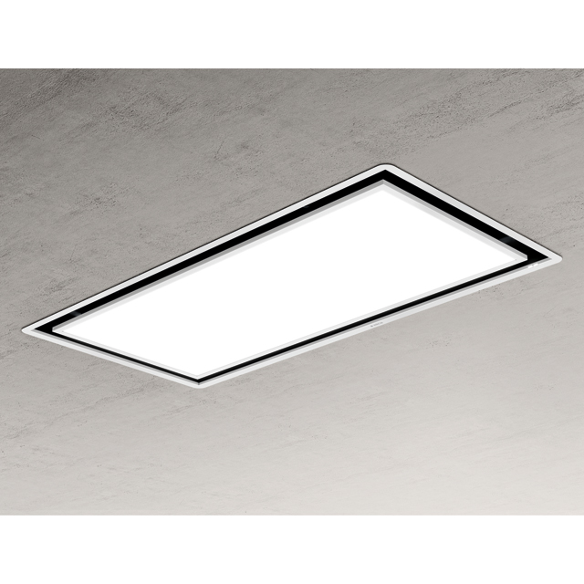 Elica Skydome H30 100 cm Integrated Cooker Hood - White - Skydome H30_WH - 2