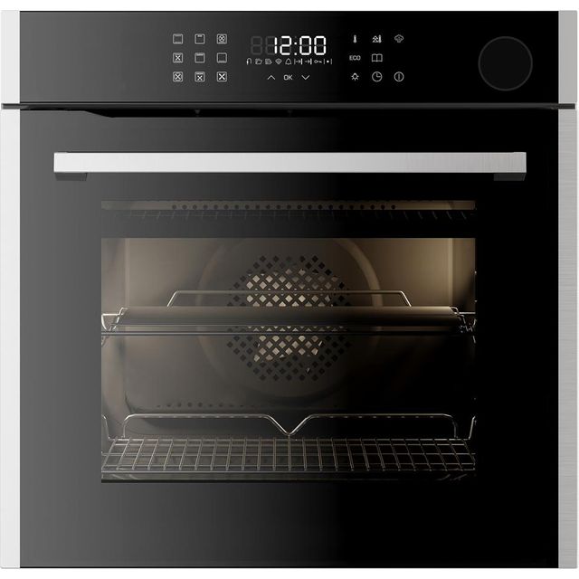 CDA SL670SS Built In Electric Single Oven with added Steam Function - Stainless Steel - A+ Rated