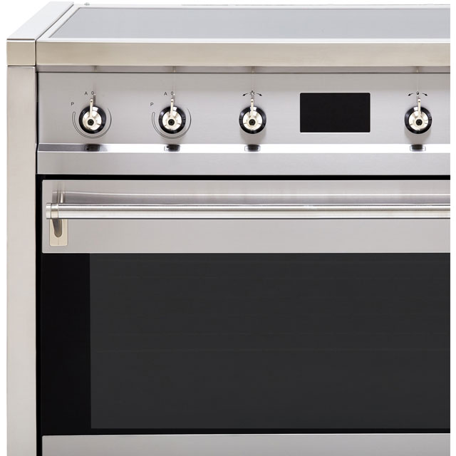 Smeg A1PYID-9 Opera 90cm Electric Range Cooker - Stainless Steel - A1PYID-9_SS - 2