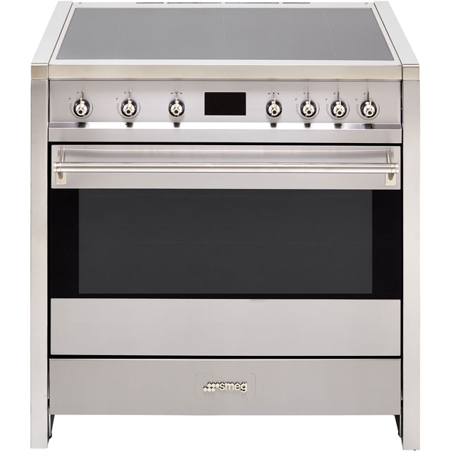 Smeg A1PYID-9 Opera 90cm Electric Range Cooker - Stainless Steel - A1PYID-9_SS - 3