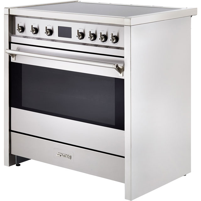 Smeg A1PYID-9 Opera 90cm Electric Range Cooker - Stainless Steel - A1PYID-9_SS - 4