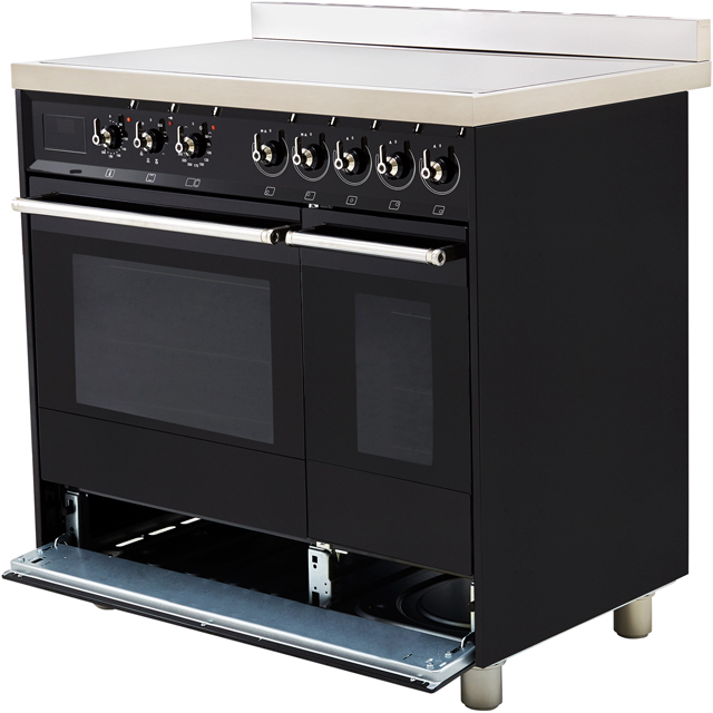 Smeg C92IPX9 Classic 90cm Electric Range Cooker - Stainless Steel - C92IPX9_SS - 4