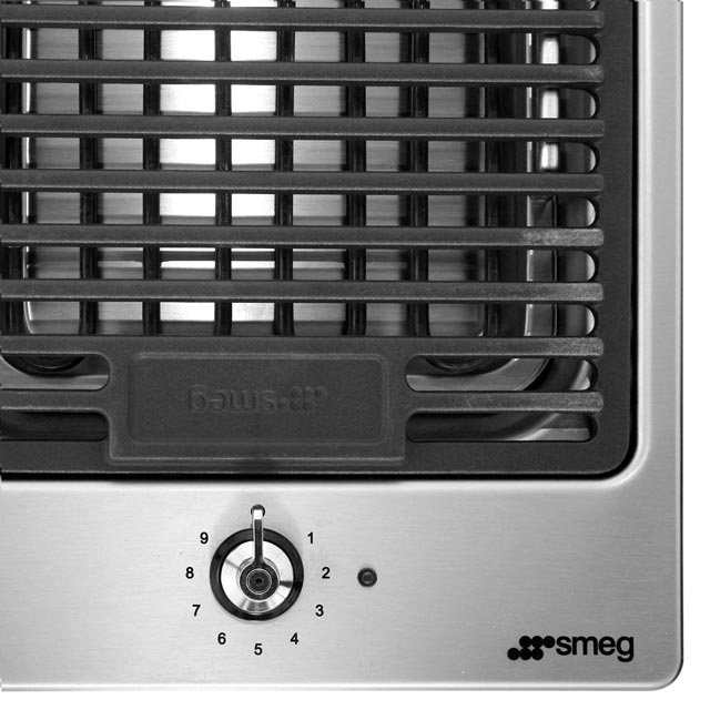 Smeg Classic PGF30B Built In Solid Plate Hob - Stainless Steel - PGF30B_SS - 4