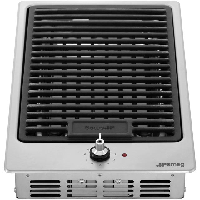 Smeg Classic PGF30B Built In Solid Plate Hob - Stainless Steel - PGF30B_SS - 5
