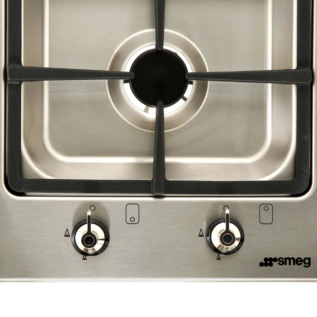 Smeg Classic PGF32G Built In Gas Hob - Stainless Steel - PGF32G_SS - 4