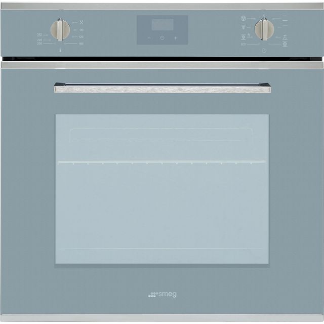 Smeg Cucina SF6400TVS Built In Electric Single Oven - Silver Glass - A Rated