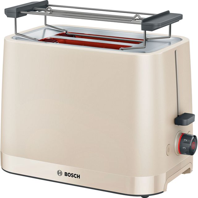 Bosch MyMoment Infuse TAT3M127GB 2 Slice Toaster - Cream