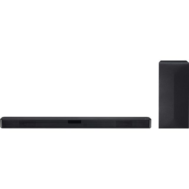 LG SN4 Bluetooth 2.1 Soundbar and Wireless Subwoofer - Black
