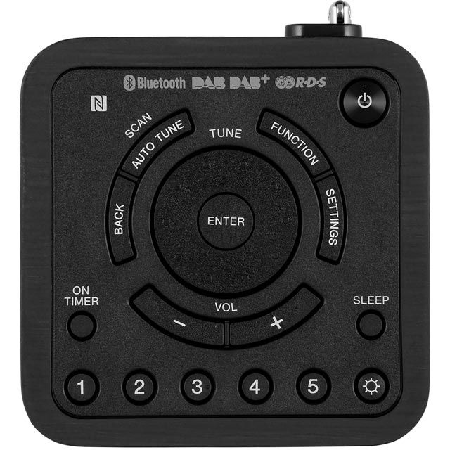 Sony XDRV1BTDB.CEK DAB / DAB+ Digital Radio with FM Tuner - Black - XDRV1BTDB.CEK - 2