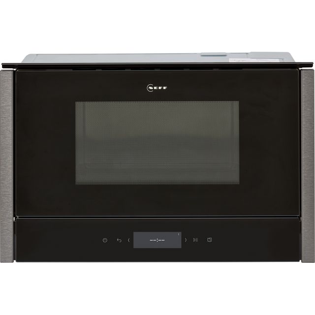 NEFF N70 NL4GR31G1B Built In Compact Microwave With Grill - Graphite Grey - NL4GR31G1B_GGY - 1