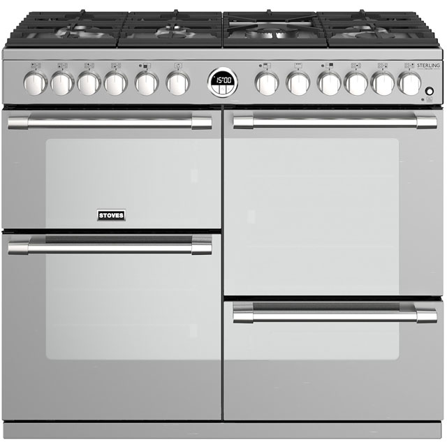 sterling 80cm dual fuel range cooker