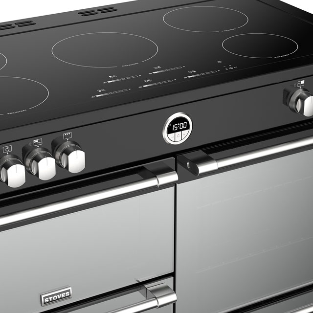 Stoves Sterling Deluxe S1100EI 110cm Electric Range Cooker - Stainless Steel - Sterling Deluxe S1100EI_SS - 3