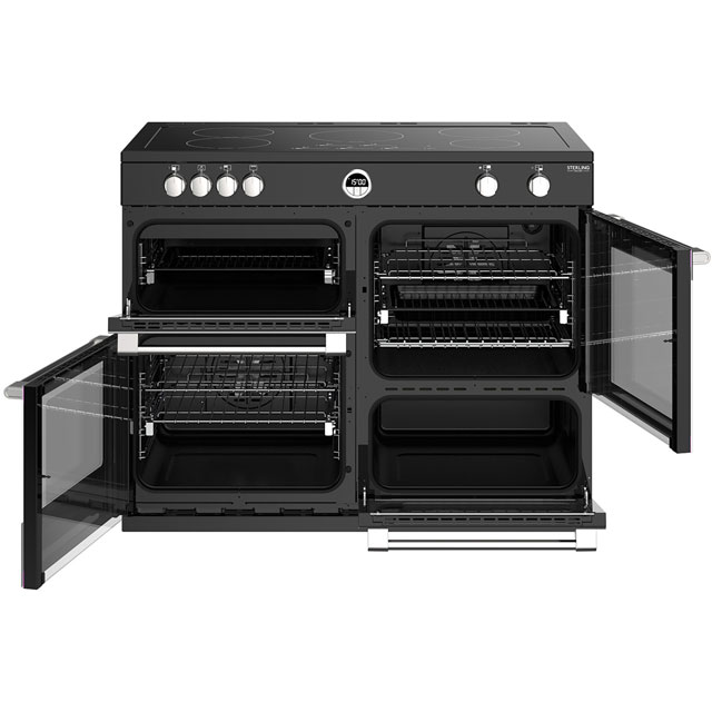 Stoves Sterling Deluxe S1100EI 110cm Electric Range Cooker - Stainless Steel - Sterling Deluxe S1100EI_SS - 5