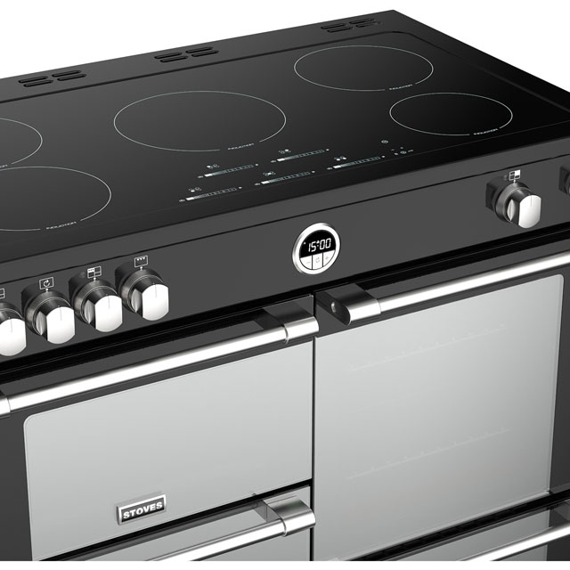Stoves Sterling S1000EI 100cm Electric Range Cooker - Stainless Steel - Sterling S1000EI_SS - 3