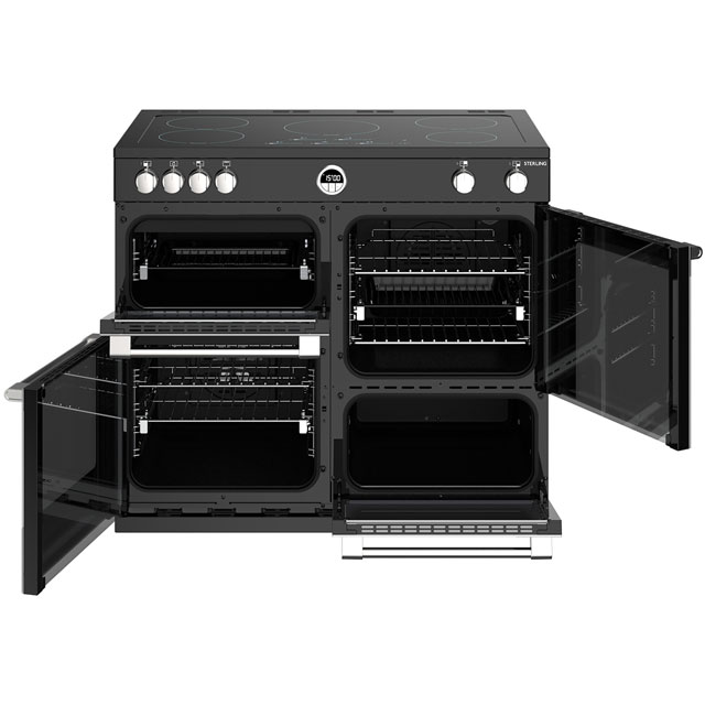 Stoves Sterling S1000EI 100cm Electric Range Cooker - Stainless Steel - Sterling S1000EI_SS - 5