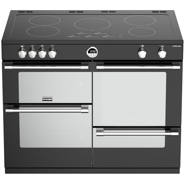 Stoves Sterling S1100EI 110cm Electric Range Cooker - Stainless Steel - Sterling S1100EI_SS - 2