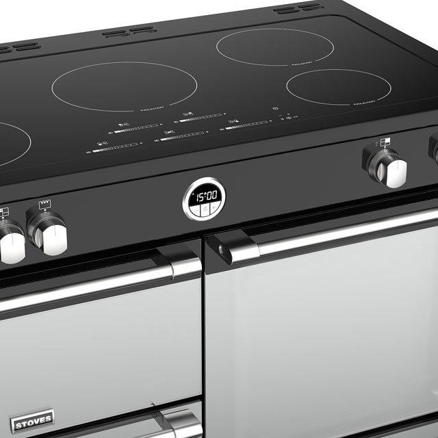 Stoves Sterling S1100EI 110cm Electric Range Cooker - Stainless Steel - Sterling S1100EI_SS - 3