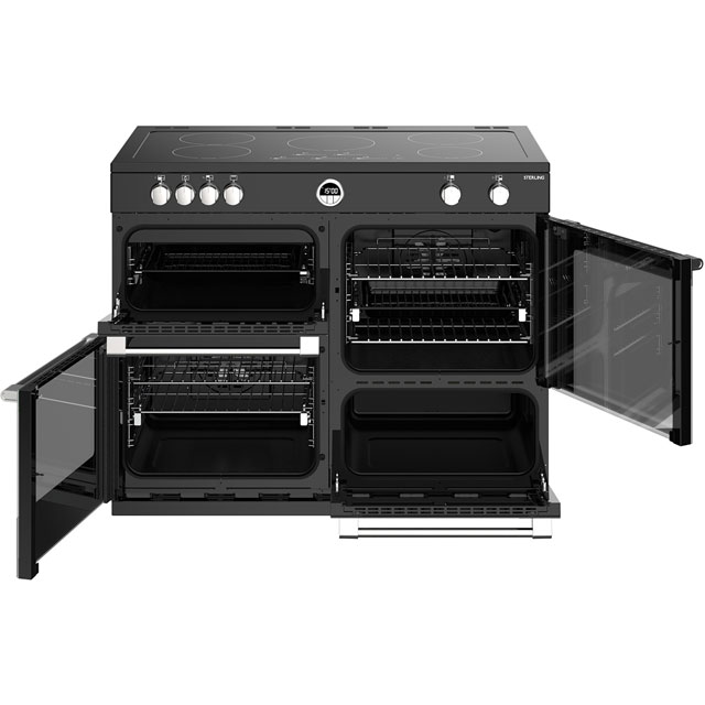 Stoves Sterling S1100EI 110cm Electric Range Cooker - Stainless Steel - Sterling S1100EI_SS - 5
