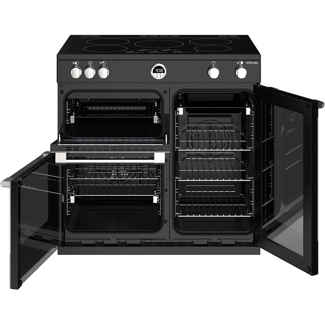 Stoves Sterling S900EI 90cm Electric Range Cooker - Stainless Steel - Sterling S900EI_SS - 5