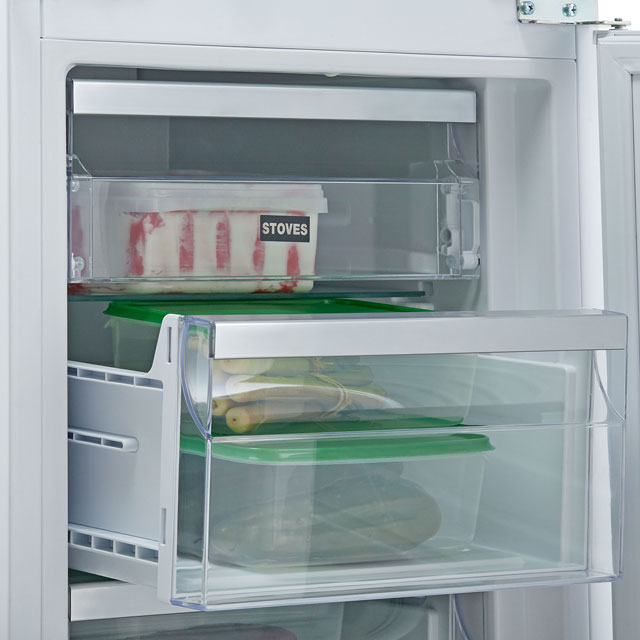 Stoves INT50FF Integrated 50/50 Frost Free Fridge Freezer with Sliding Door Fixing Kit - White - F Rated - INT50FF_WH - 4