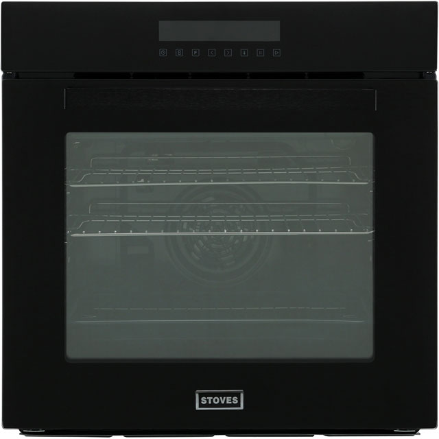 Stoves SEB602TCC Built In Electric Single Oven - Black - SEB602TCC_BK - 1