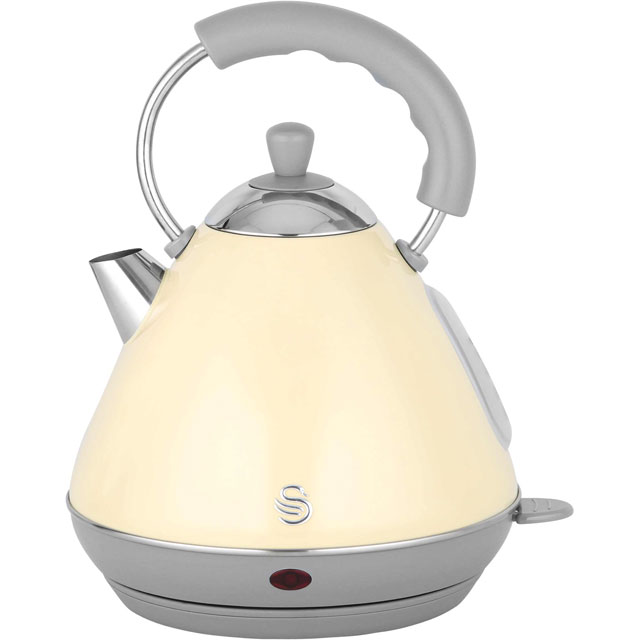 Swan SK261030CN Retro Pyramid Kettle 3000 Watt Cream New from AO | eBay