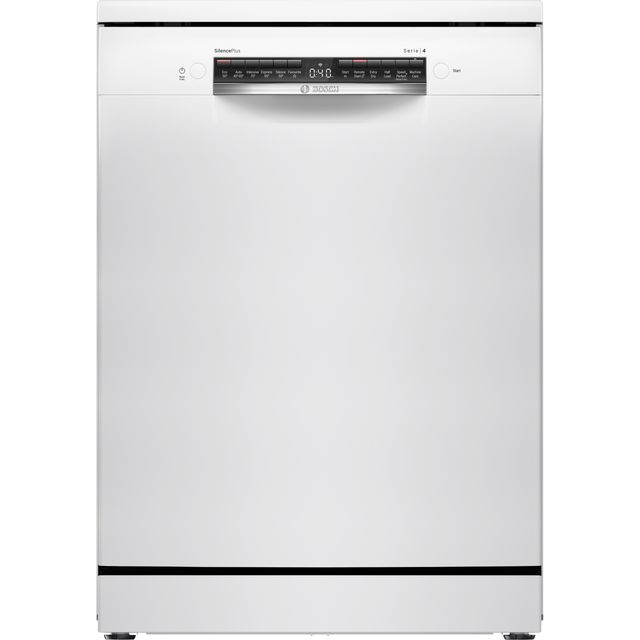 Bosch Series 4 SMS4EKW06G Standard Dishwasher - White - SMS4EKW06G_WH - 1