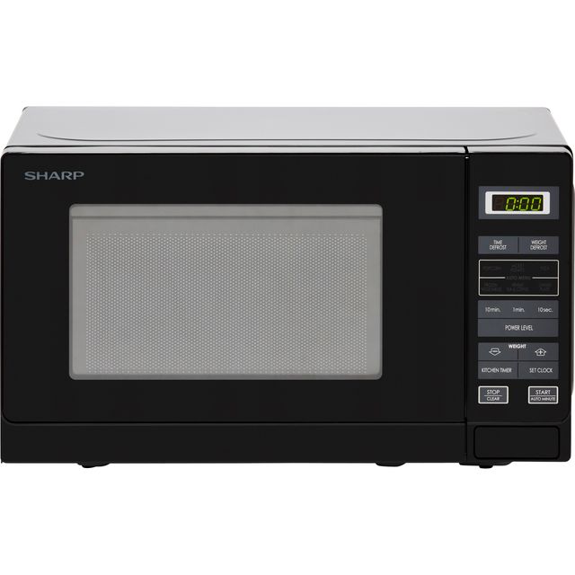 Sharp R220DKM 20 Litre Microwave - Black - R220DKM_DSI - 1