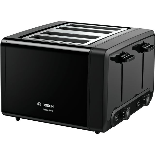 Bosch TAT4P443GB 4 Slice Toaster - Black