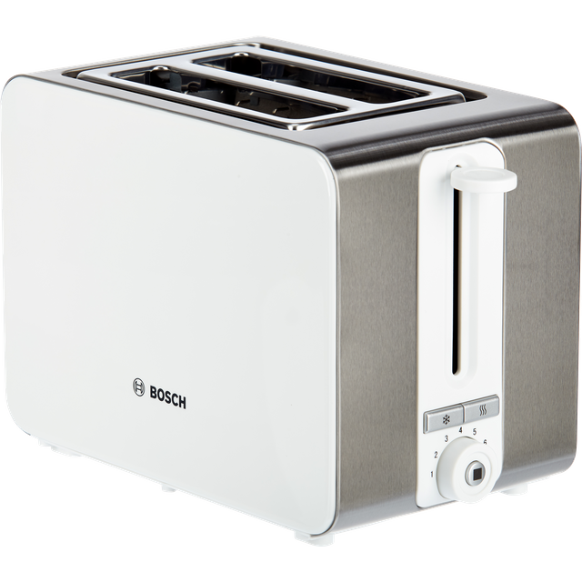 Bosch Sky TAT7201GB 2 Slice Toaster - White