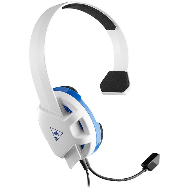 Turtle Beach Recon Chat Gaming Headset - White / Blue 