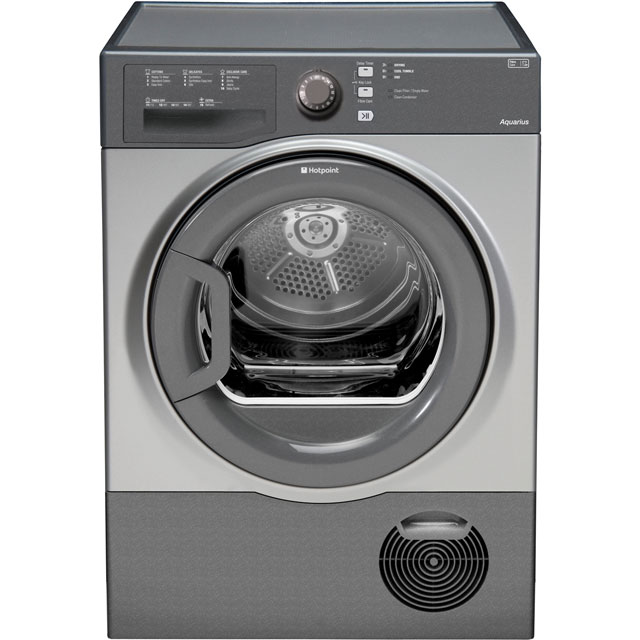 Hotpoint Free Standing Condenser Tumble Dryer in Graphite