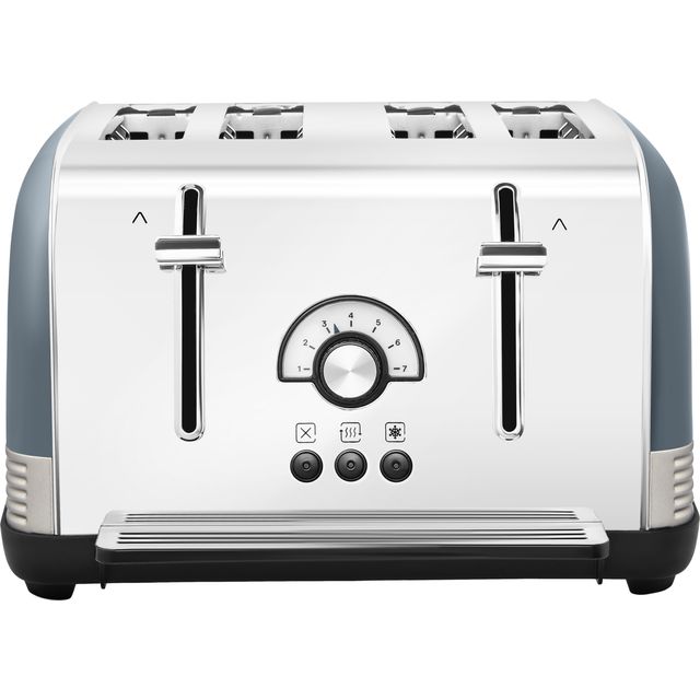 Morphy Richards Venture Retro 240335 4 Slice Toaster - Basalt