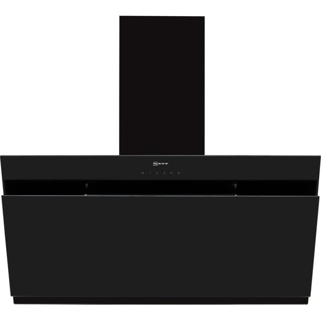 NEFF N50 D95IHM1S2B 90 cm Angled Chimney Cooker Hood - Black