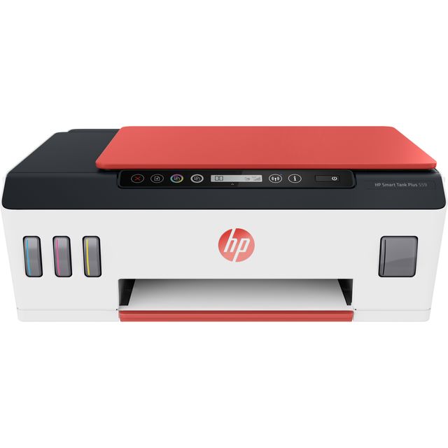 HP Smart Tank Plus 559 Thermal Inkjet Printer - White / Red