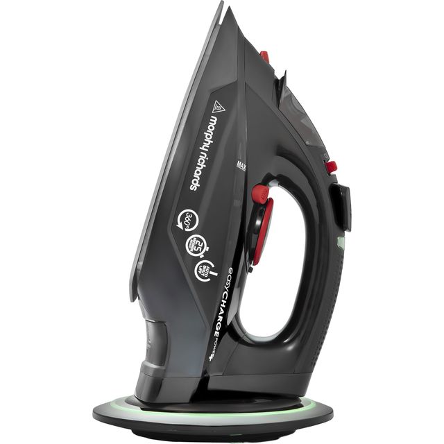 Morphy Richards easyCHARGE Cordless 303251 2400 Watt Iron - Black