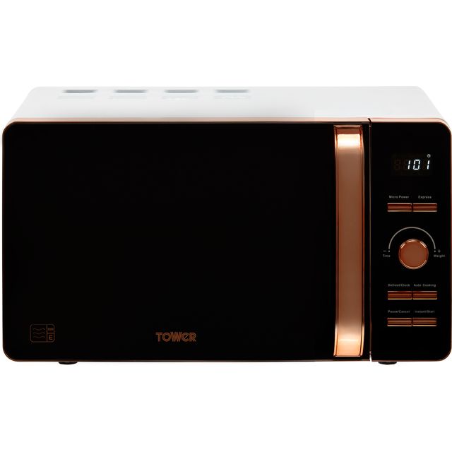 Tower T24021W 20 Litre Microwave - White - T24021W_WH - 1