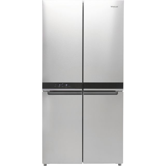 Whirlpool American Fridge Freezer - Stainless Steel Effect - F Rated