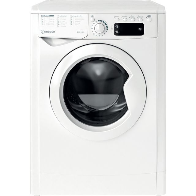 Indesit EWDE861483WUK 8Kg / 6Kg Washer Dryer with 1400 rpm - White - D Rated