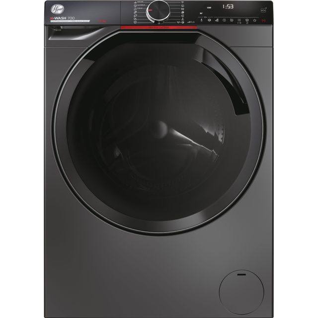 Hoover H-WASH 700 H7W412MBCR-80 12kg WiFi Connected Washing Machine with 1400 rpm - Graphite - A Rated
