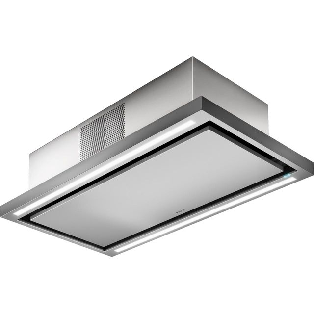 Elica CLOUD-SEVEN-RC 90 cm Ceiling Cooker Hood - Stainless Steel - For Recirculating Ventilation