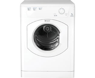 Hotpoint Aquarius Free Standing Vented Tumble Dryer in White