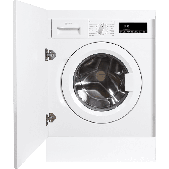NEFF N70 W544BX2GB Integrated 8kg Washing Machine with 1400 rpm - White - C Rated