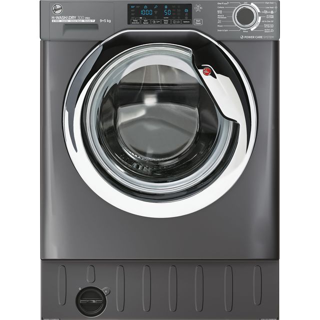 Hoover H-WASH 300 PRO HBDOS695TAMCRE80 Built In 9Kg / 5Kg Washer Dryer - Anthracite - HBDOS695TAMCRE80_AN - 1