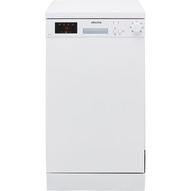 Electra C1845WE Slimline Dishwasher - White - C1845WE_WH - 1