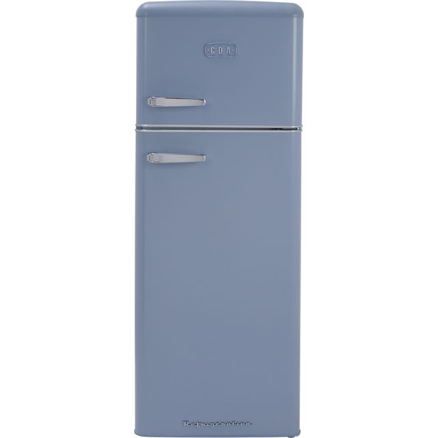 CDA Betty Sea Holly 144cm High 90/10 Small Fridge Freezer - Sea Holly - D Rated