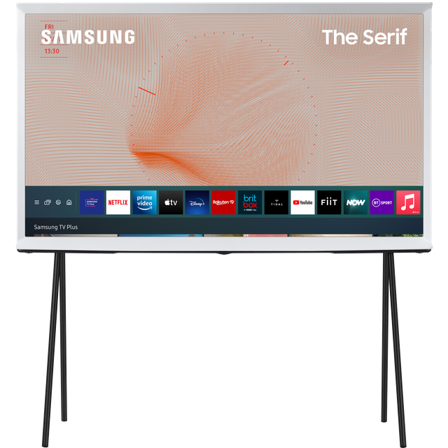 Samsung QE55LS01TA 55" Smart 4K Ultra HD TV - White - QE55LS01TA - 1