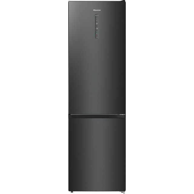 Hisense RB470N4SFCUK Wifi Connected 60/40 Frost Free Fridge Freezer - Stainless Steel / Black - C Rated - RB470N4SFCUK_SSB - 1