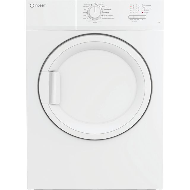 Indesit C YD A81 WWGL UK 8Kg Vented Tumble Dryer - White - C Rated