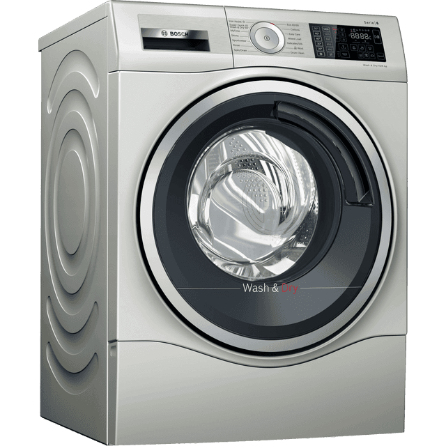 Bosch Serie 6 WDU28569GB 10Kg / 6Kg Washer Dryer - Silver - WDU28569GB_SI - 1
